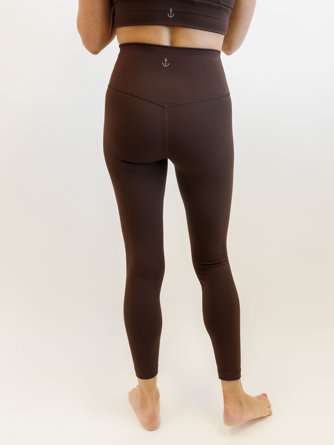 Espresso Brown "Mia" Luxe and Lift High Rise Leggings