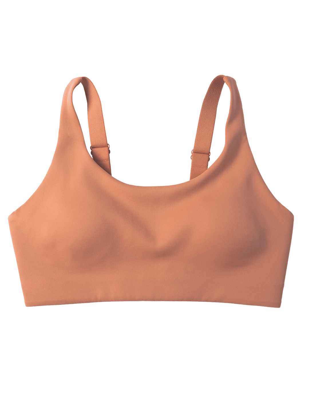 Desert Sand "Emilee" Cloud Comfort Adjustable Everyday Sports Bra