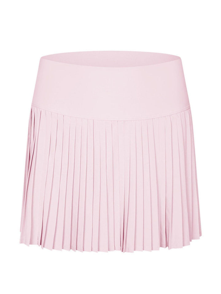 Ballet Pink Navalora Fit Active Skirt with Shorts liner