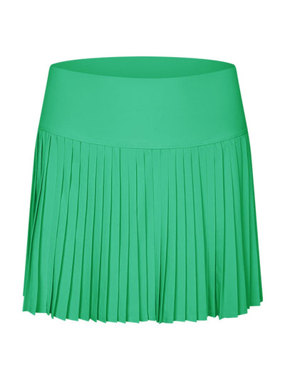 Kelly Green Navalora Fit Active Skirt with Shorts liner
