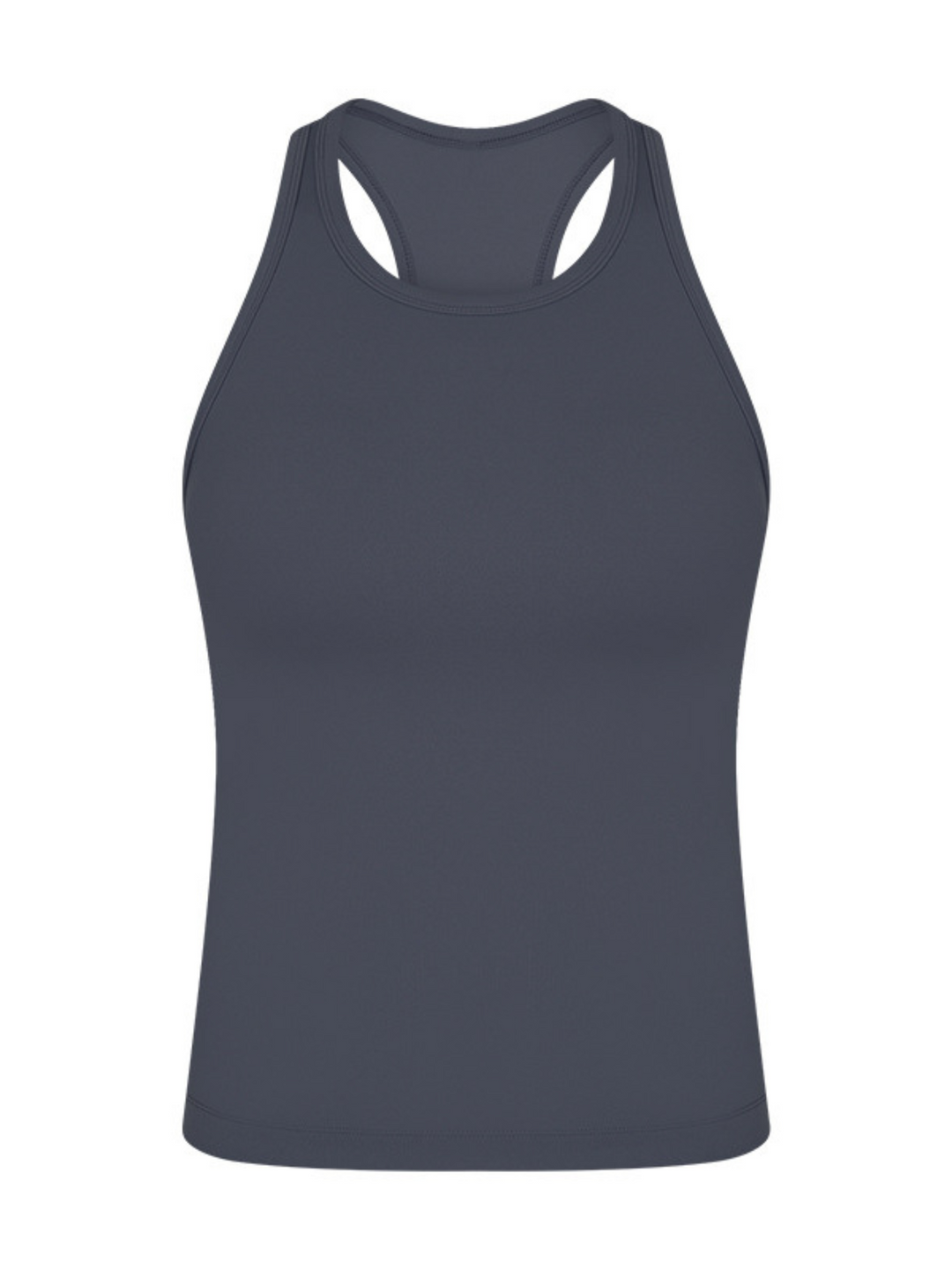 Charcoal Gray Whitney Tank Flat Lay