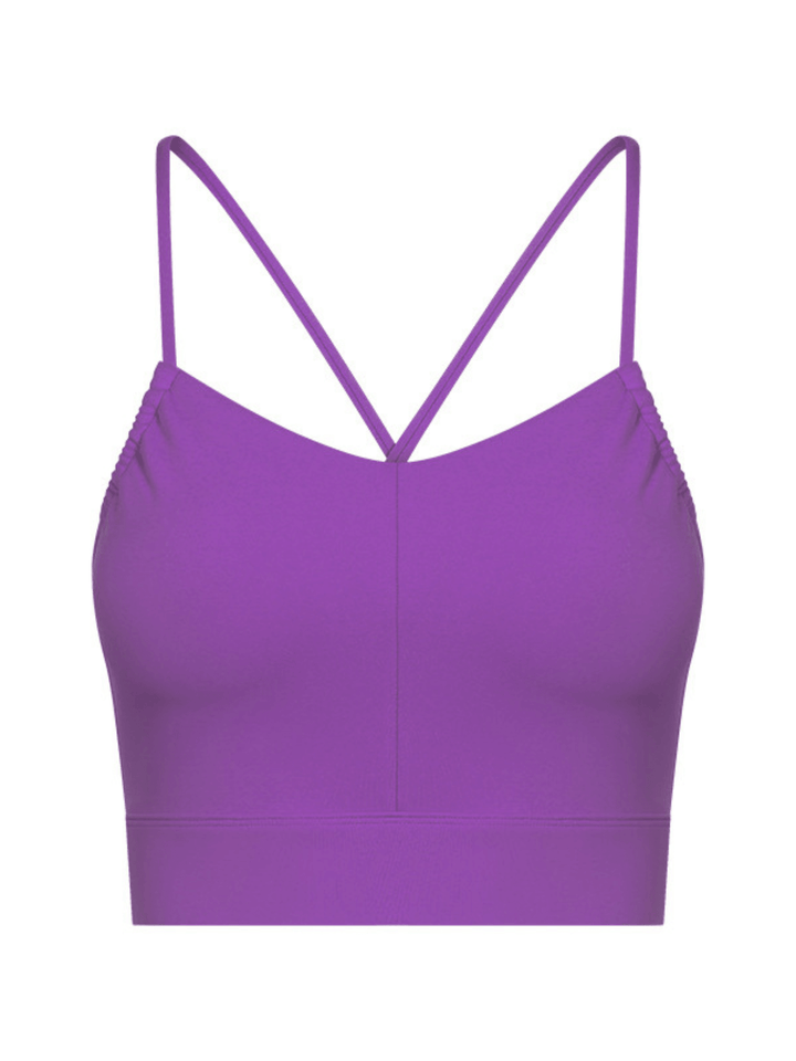 Royal Purple "Gabrielle" Hi Impact Sports Bra