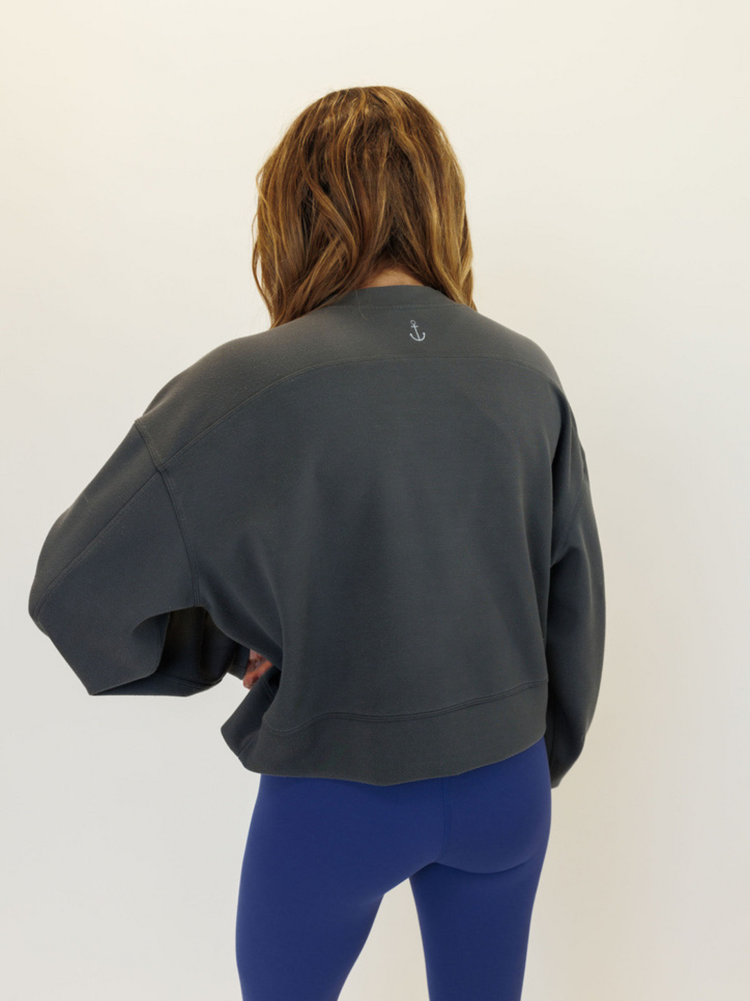 Graphite Gray "Jennifer" Cloud Pullover