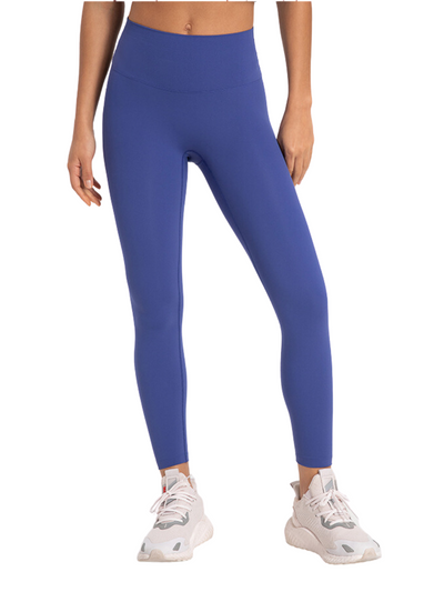 Luxe and Lift High Rise Leggings in Azure Blue on Model