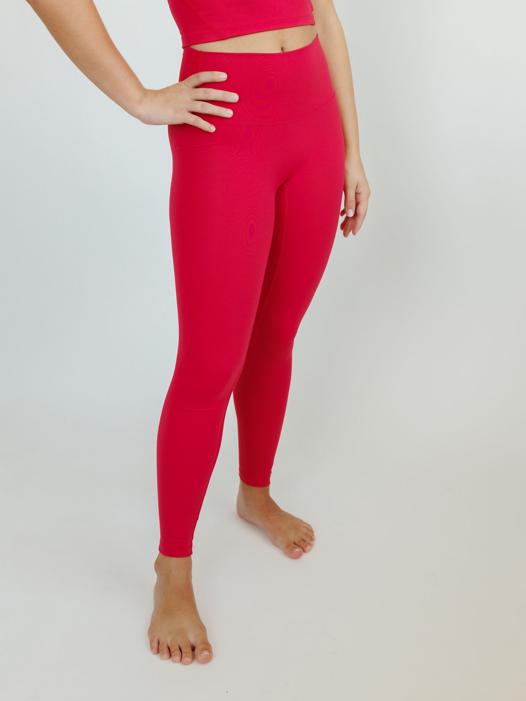 Magenta Pink "Mia" Luxe and Lift High Rise Leggings