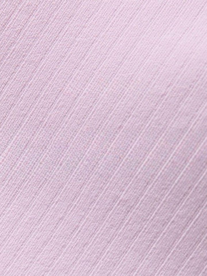 Petal Pink Ribbed "Margot" Everyday Bra