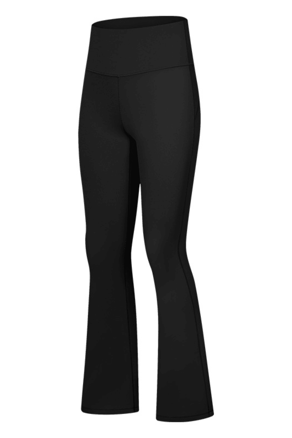 Navalora Fit Super High Rise Flare Leggings Ghost mannequin view