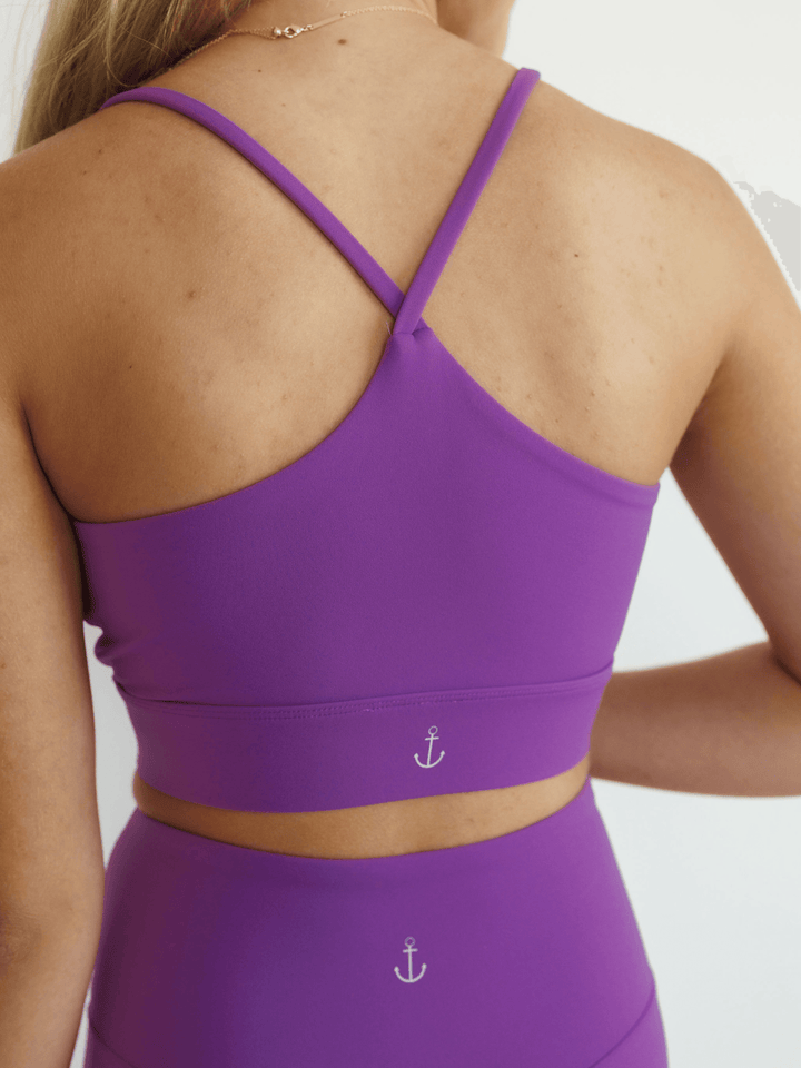 Royal Purple "Gabrielle" Hi Impact Sports Bra