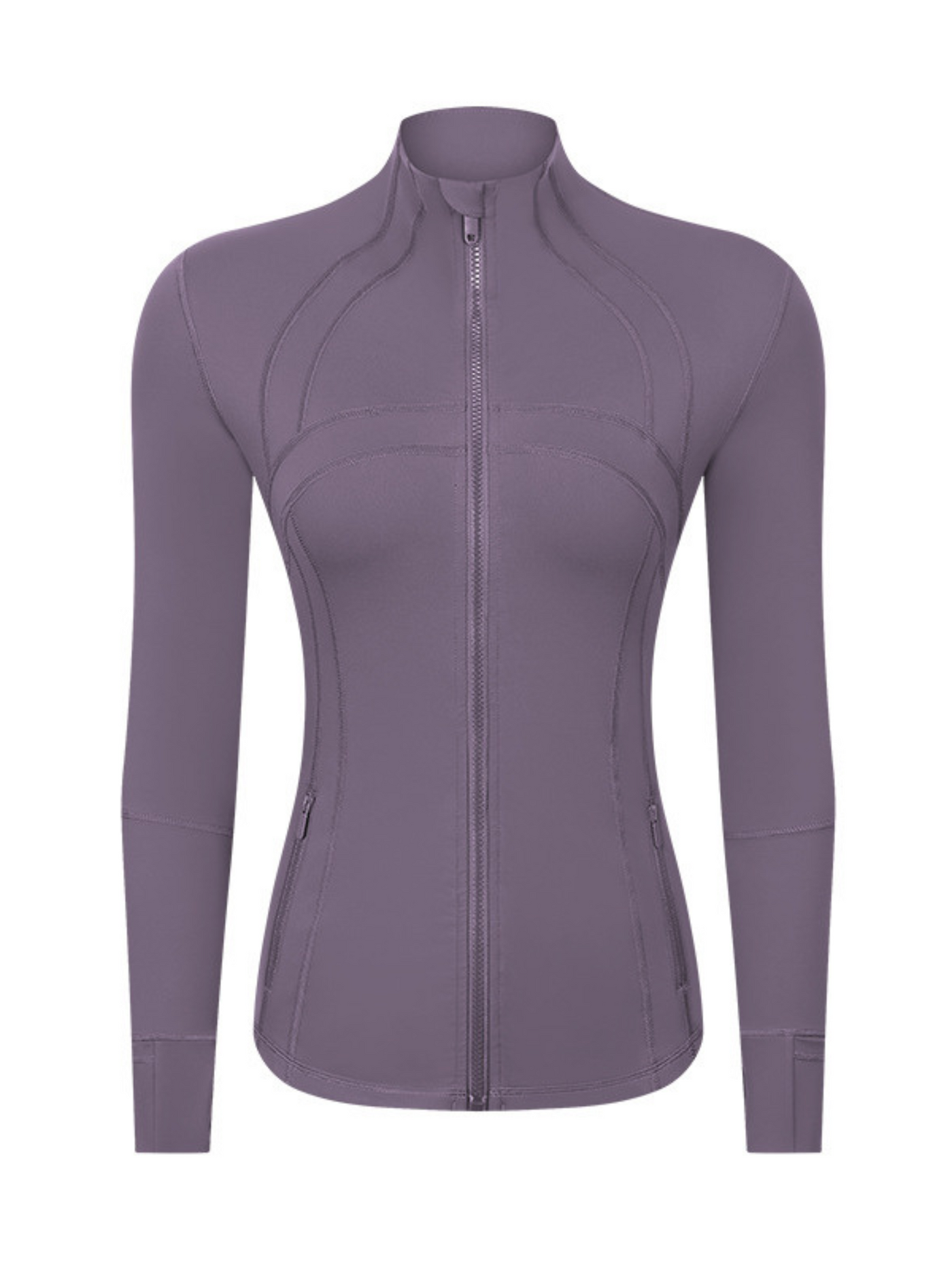 Navalora Fit Full Zip Active Jacket Define Jacket Dupe in Lavender