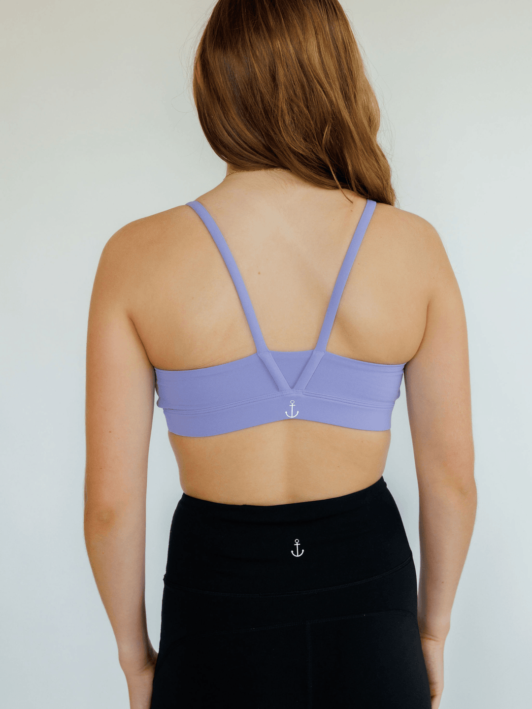 Iris Purple "Sydney" Racerback Medium Support Sports Bra