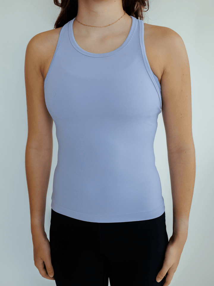 Lilac "Whitney" Racerback Tank