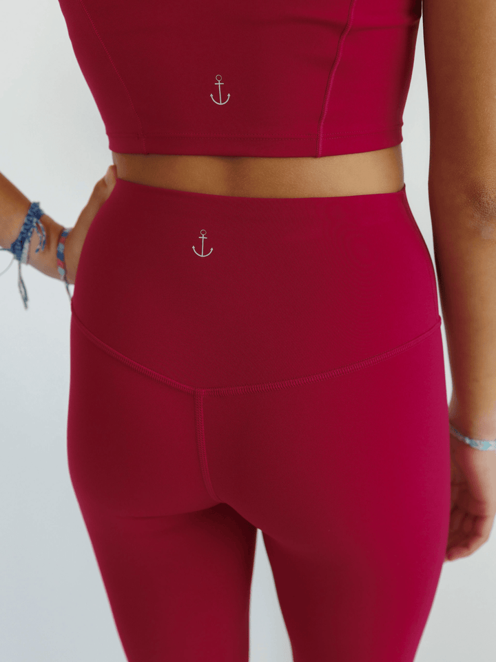 Wild Berry Pink "Mia" Luxe and Lift High Rise Leggings