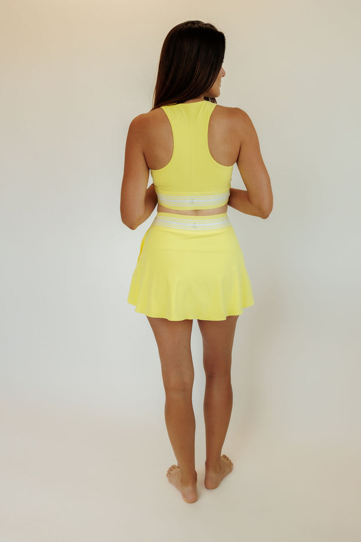 Sunbeam Yellow "Cora"  Active Skort