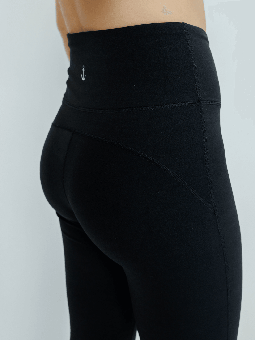 Black "Charlotte" Super High Rise Comfort Flare Leggings