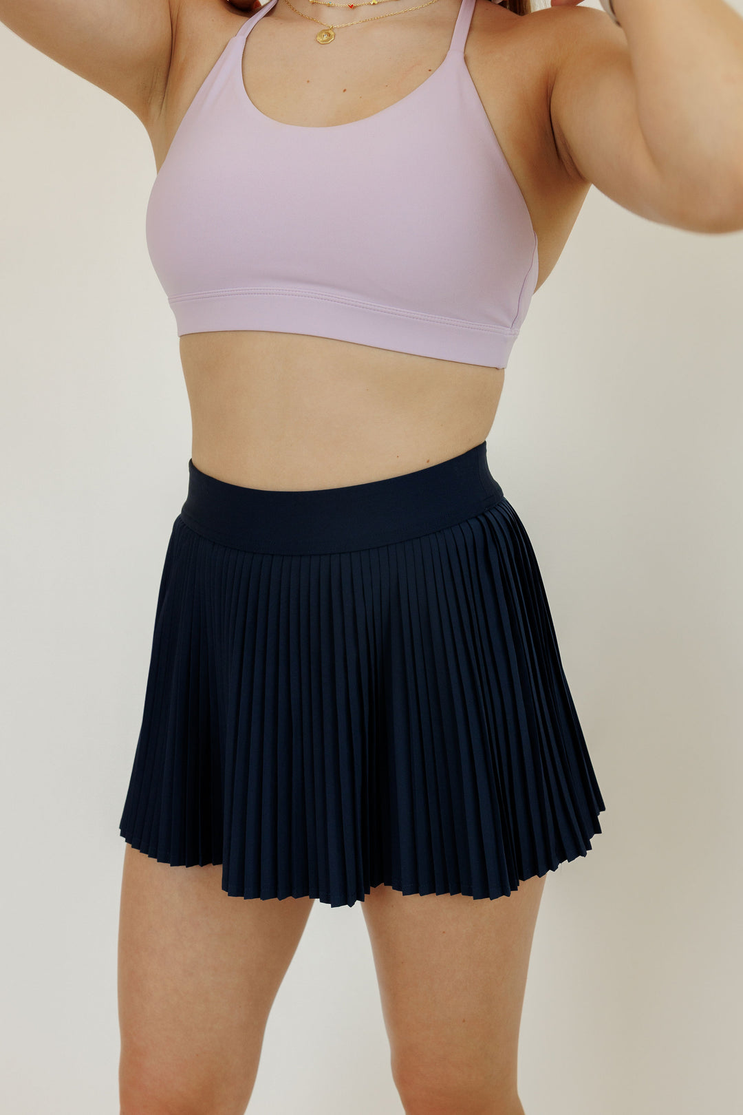 Orchid Purple "Renee" Racerback Medium Support Sports Bra