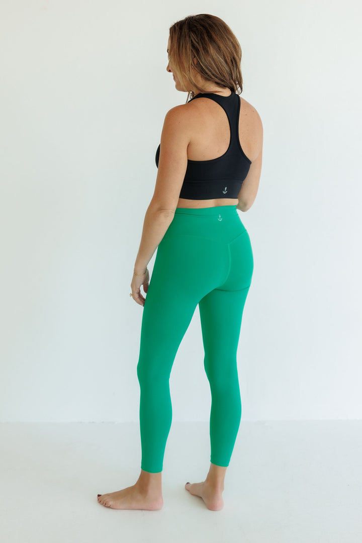 Black  "Brynne " Racerback Medium Support Sports Bra