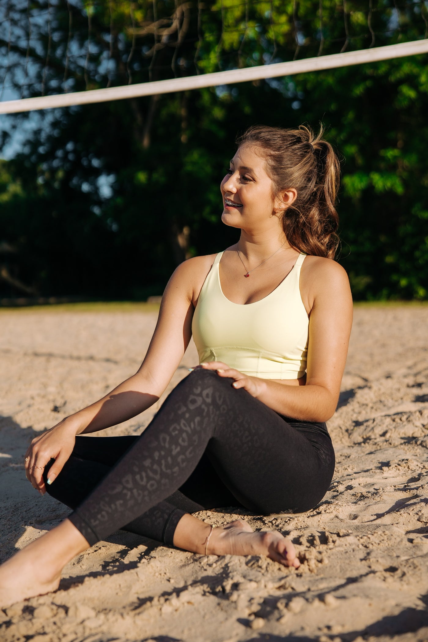 Zoe Adjustable Strap Full Support Longline Sports Bra