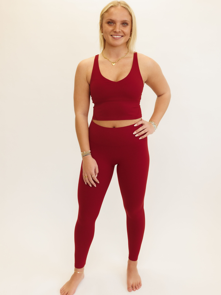 Merlot Mia Leggings Full View