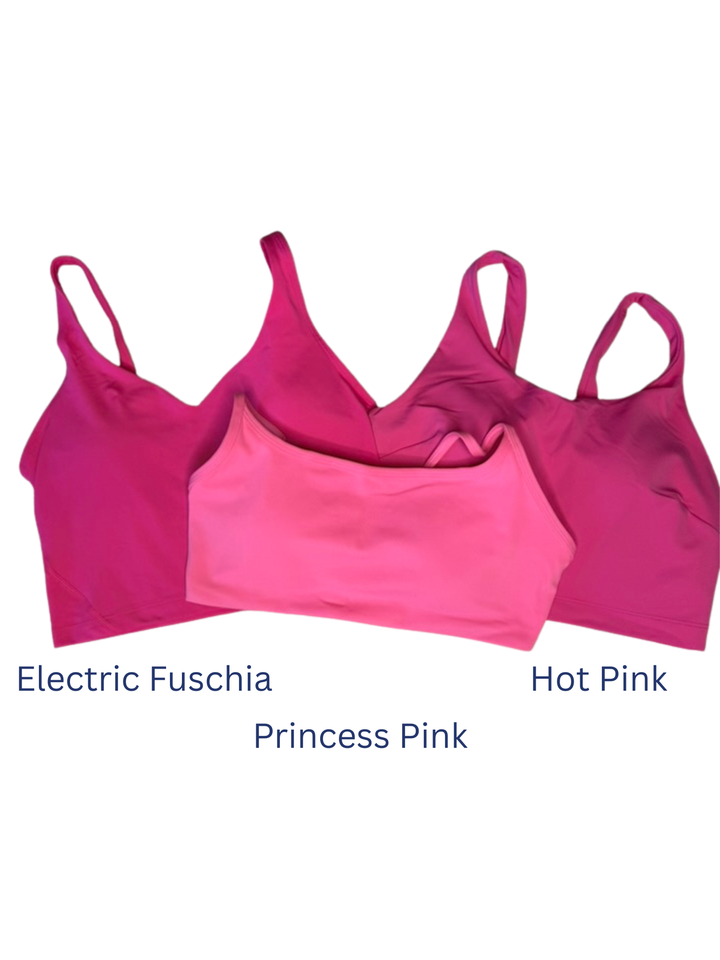 Hot Pink "Avery All-In" Ultra Luxe High Rise Leggings with Liner