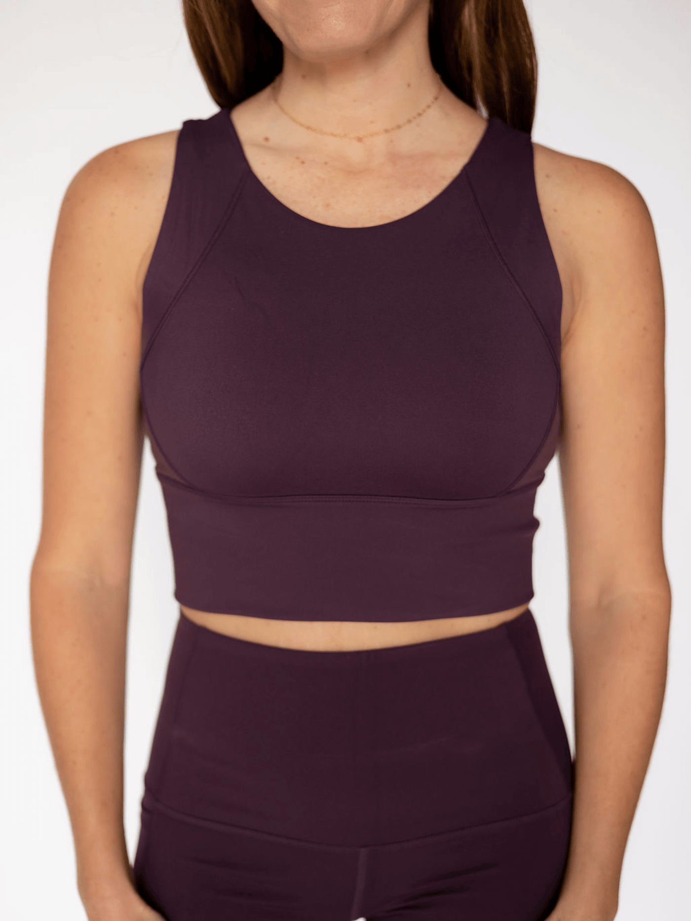 Robin Hi-Impact Hi-Neck Longline Sports Bra